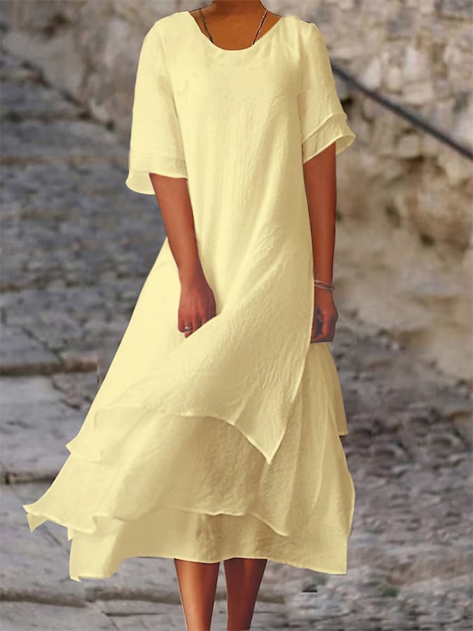Jolina™ - Elegant Layered Dress