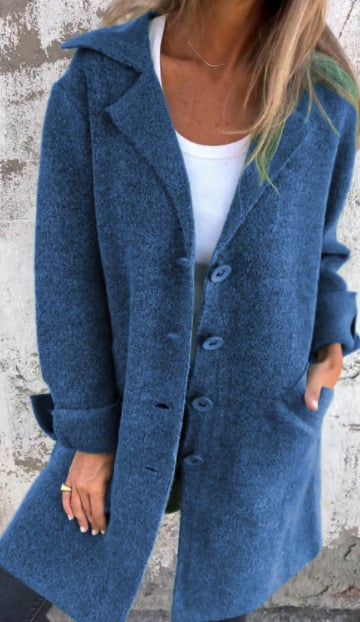Aaliyah™ - Cozy Button Coat