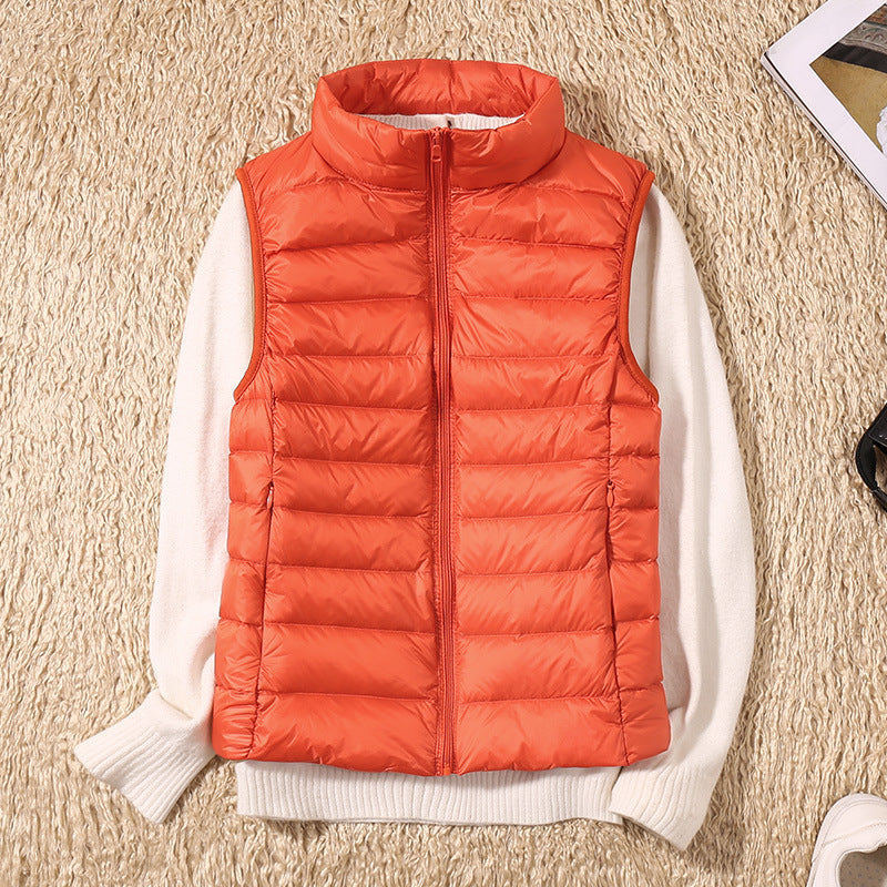 Ezrie - Lightweight Zip Puffer Vest