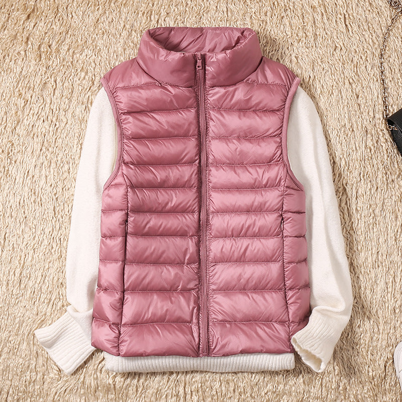 Ezrie - Lightweight Zip Puffer Vest
