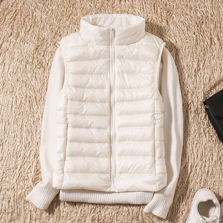Ezrie - Lightweight Zip Puffer Vest