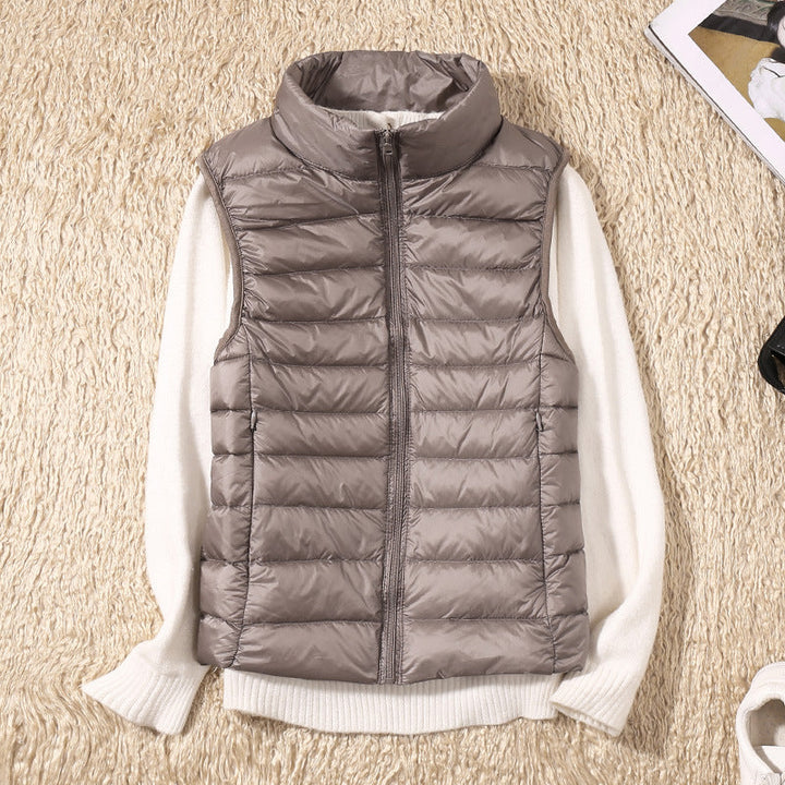 Ezrie - Lightweight Zip Puffer Vest
