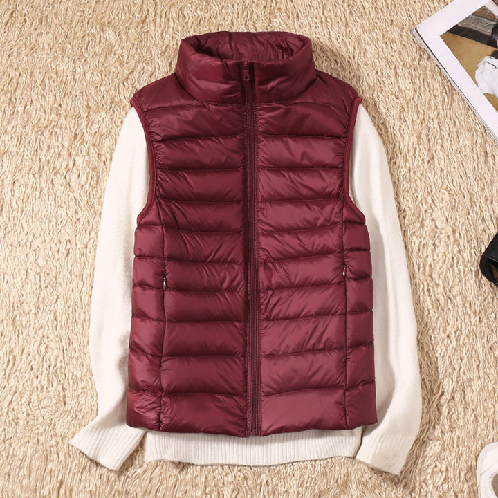 Ezrie - Lightweight Zip Puffer Vest
