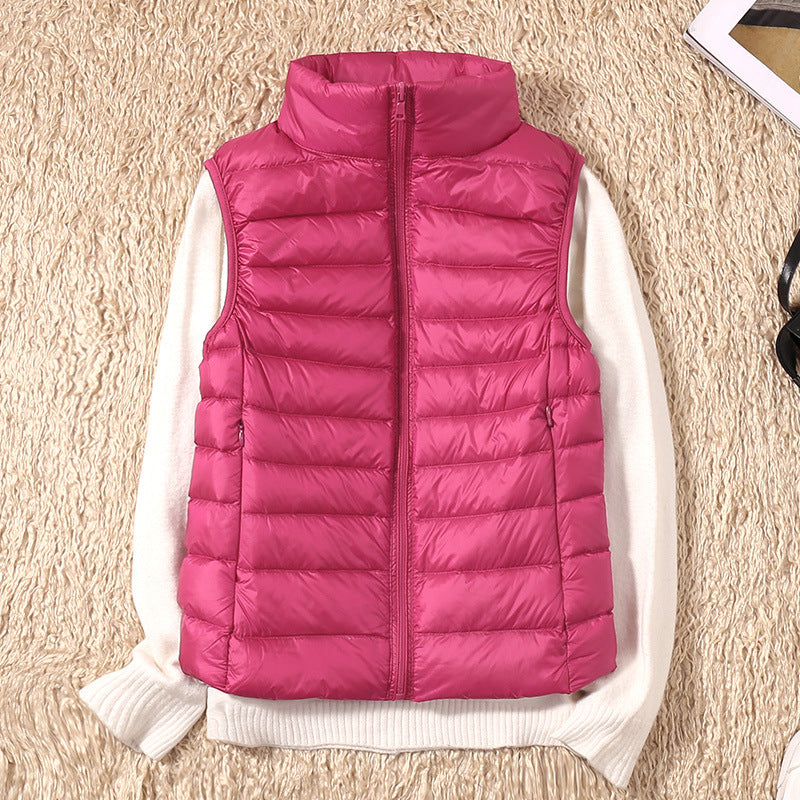 Ezrie - Lightweight Zip Puffer Vest