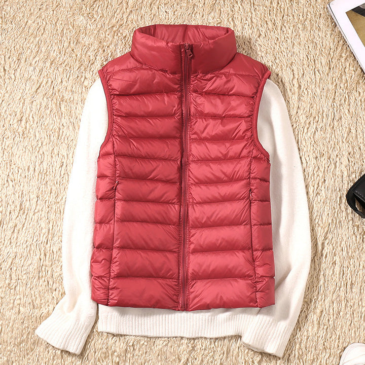 Ezrie - Lightweight Zip Puffer Vest