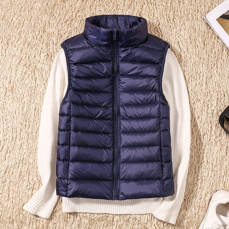 Ezrie - Lightweight Zip Puffer Vest