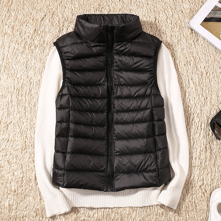 Ezrie - Lightweight Zip Puffer Vest