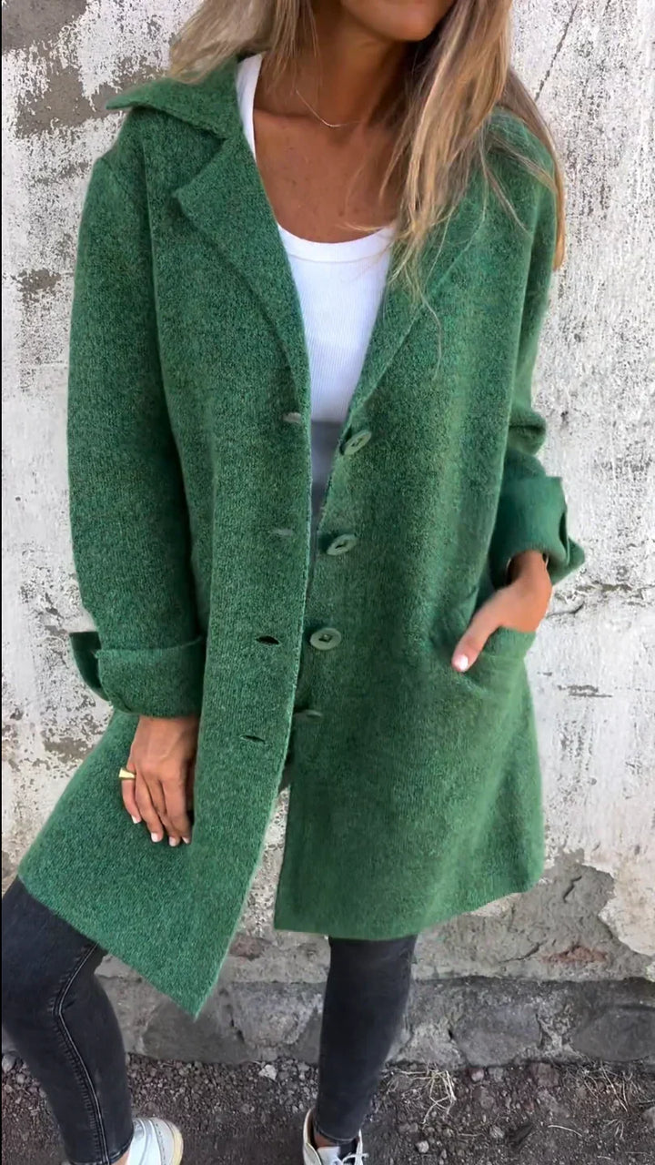 Aaliyah™ - Cozy Button Coat