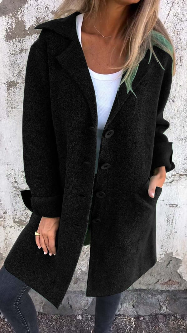 Aaliyah™ - Cozy Button Coat