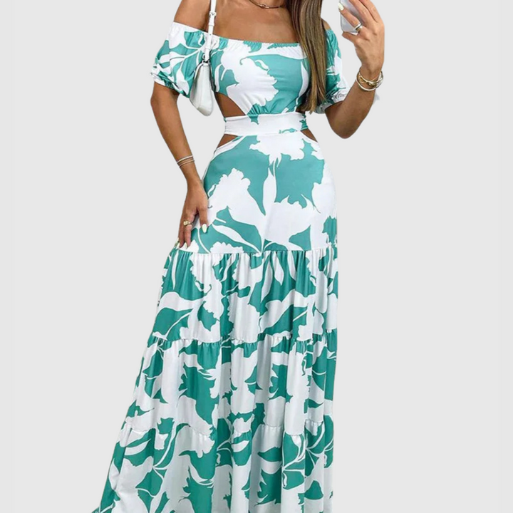 Dina - Tropic Petal Dress
