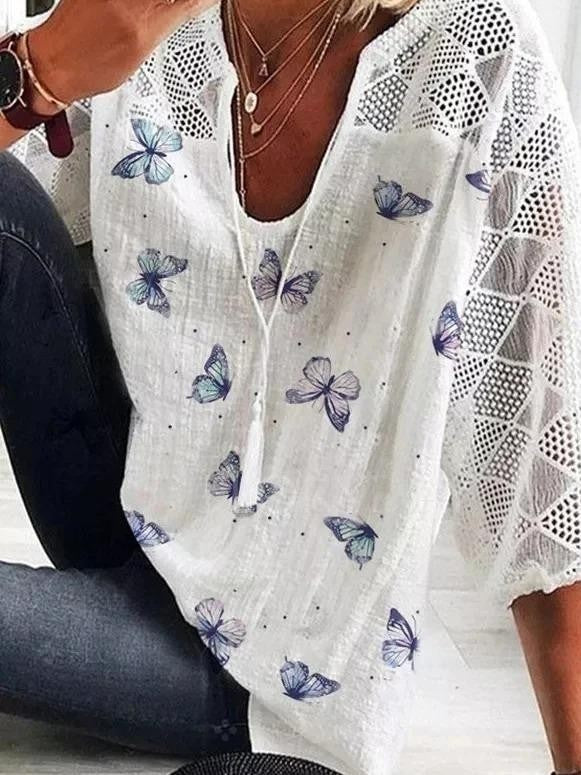 Floraya - Breezy Accent Shirt