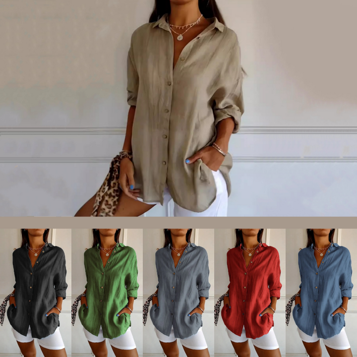 Ella - Crinkled Charm Top