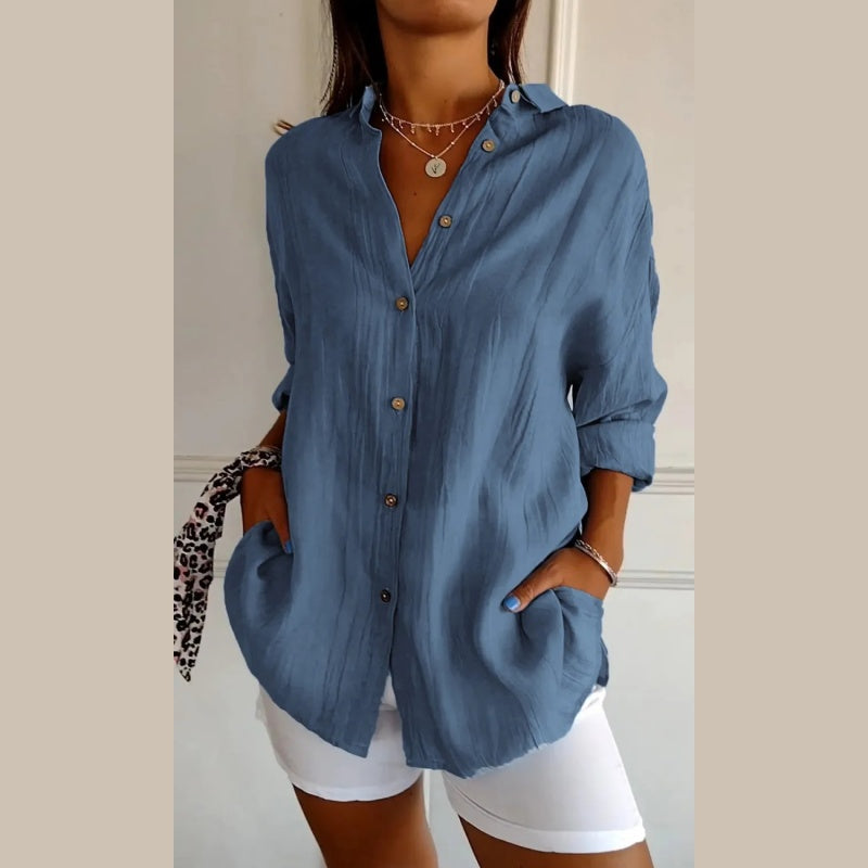 Ella - Crinkled Charm Top