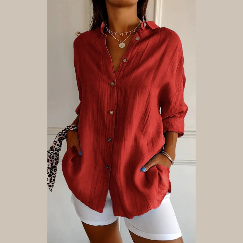 Ella - Crinkled Charm Top
