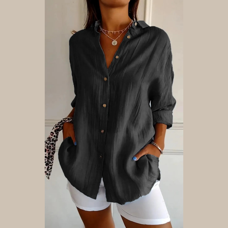 Ella - Crinkled Charm Top