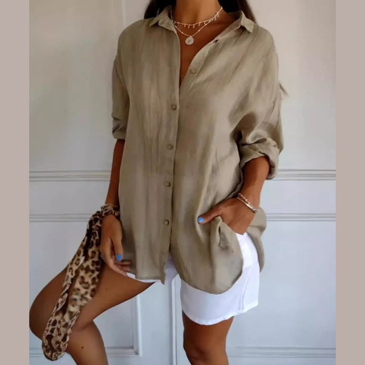 Ella - Crinkled Charm Top